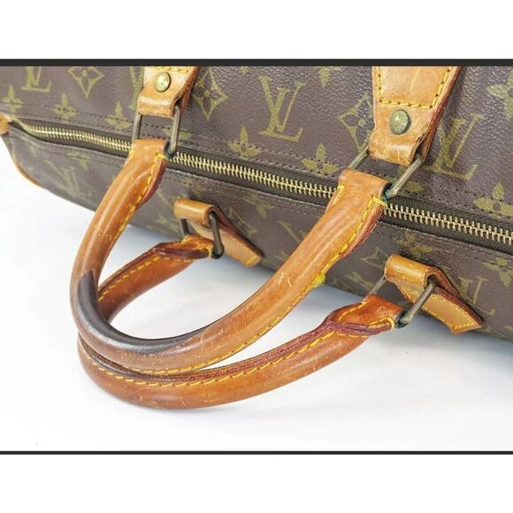Authentic LOUIS VUITTON Speedy 40 Monogram Boston Handbag Purse #44172. 842 - Picture 6 of 12